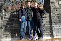 38 Charlotte Ryan, Peter Ryan and Jerome Ryan Next To Banff Bow River Bridge In Winter.jpg